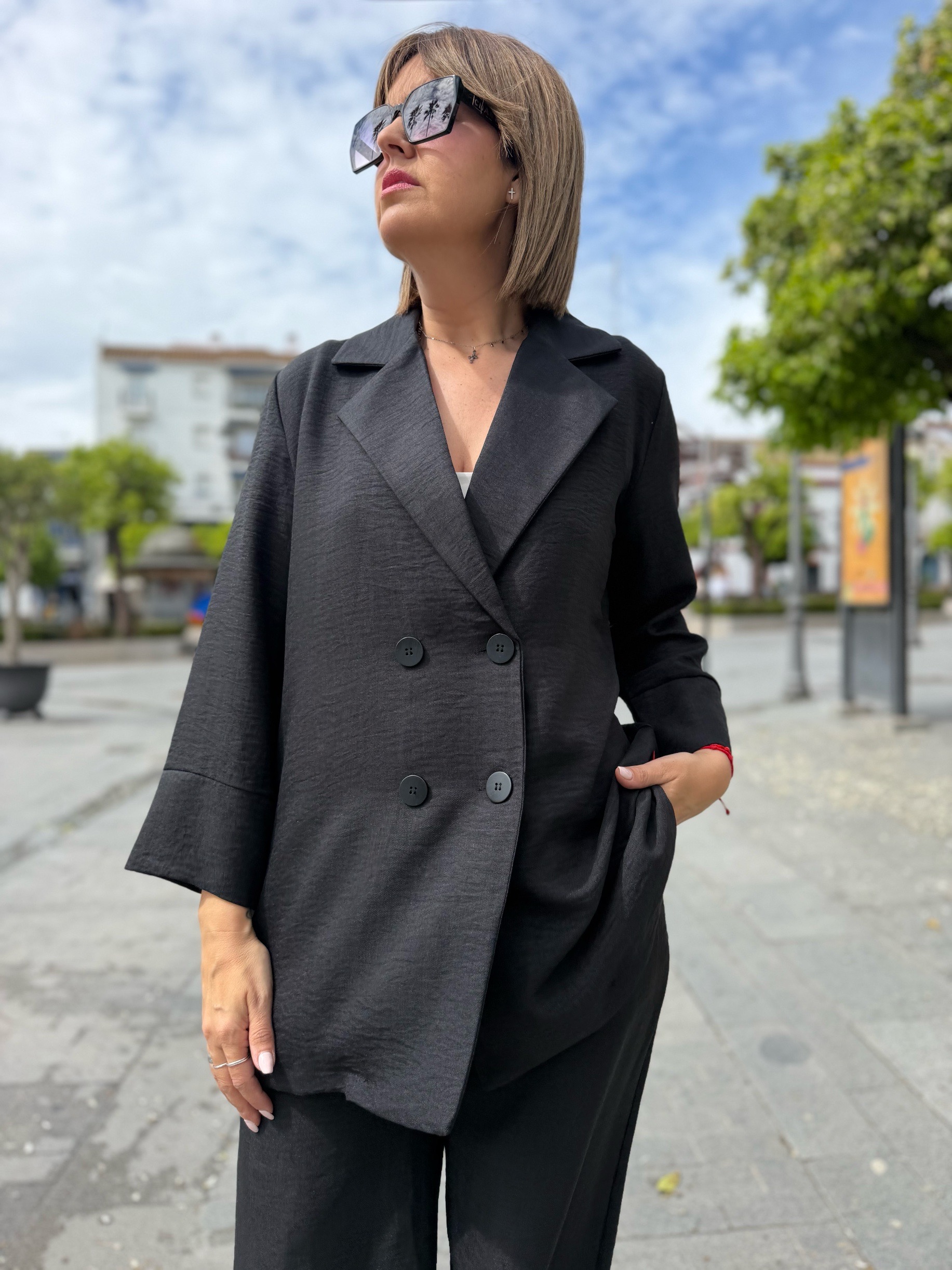 Conjunto Siena Elegance negro. - Imagen 2