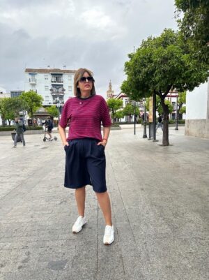 Bermuda Turín azul marino.