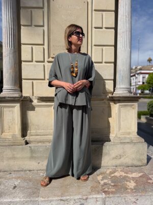 Conjunto Esencia verde.