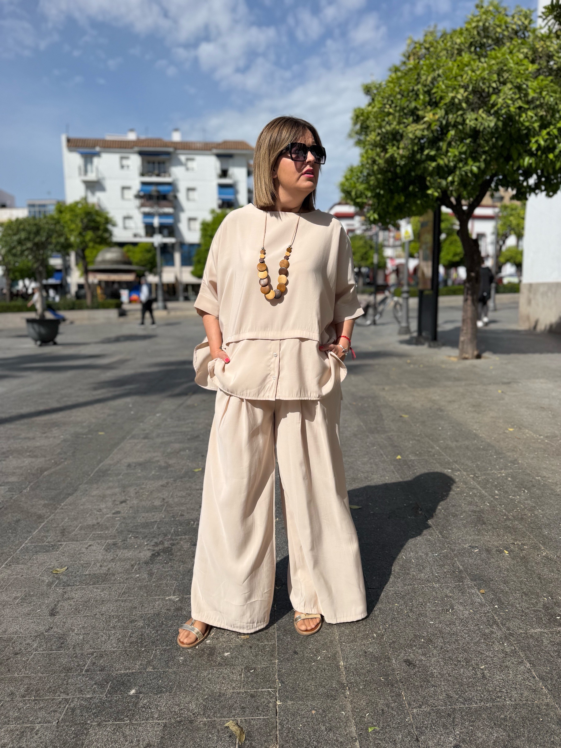 Conjunto Esencia beige. - Imagen 3