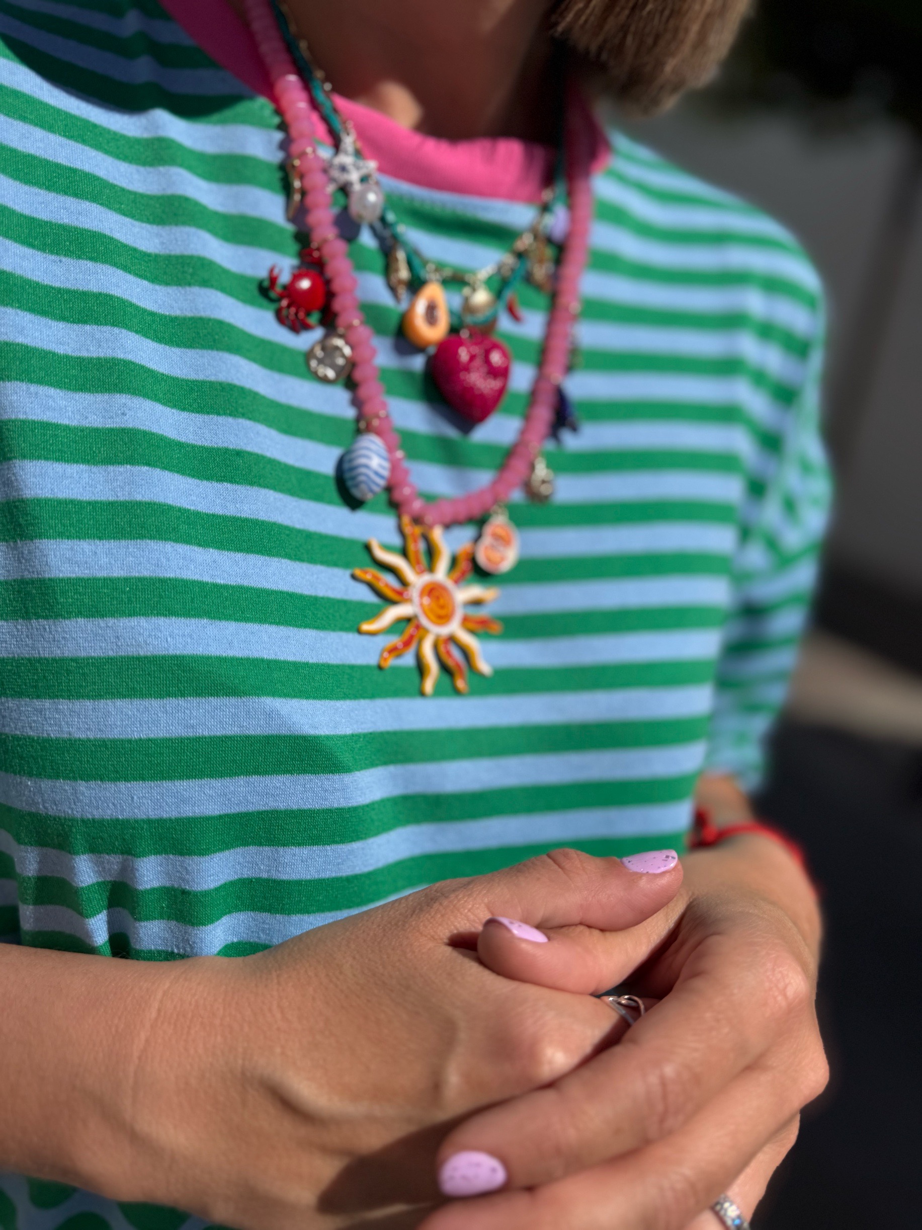 Vestido Capri relax verde-turquesa. - Imagen 3