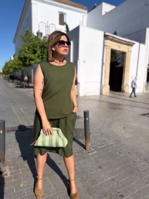 Conjunto Carvoeiro verde.