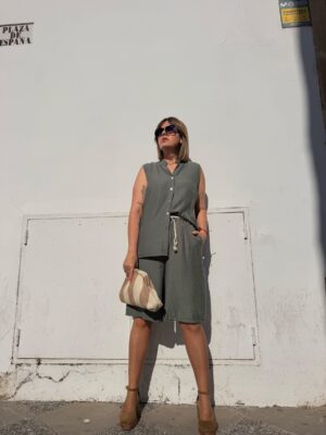 Conjunto Portimao verde.