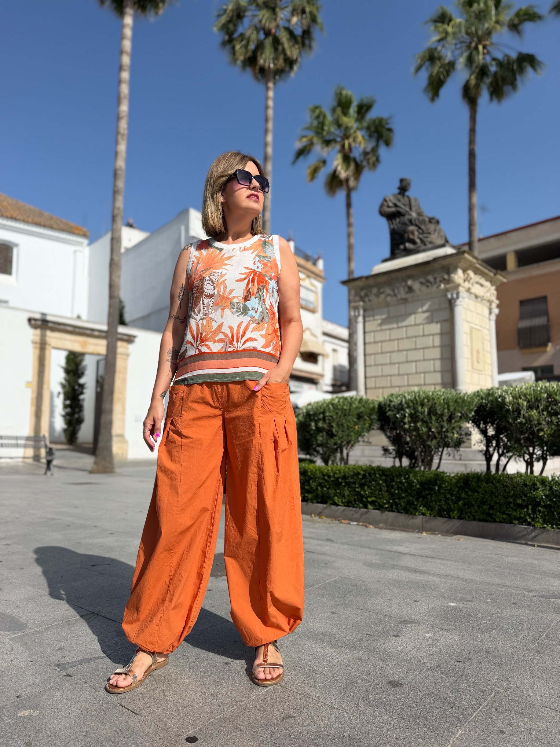 Pantalón balón premium orange. - Imagen 5