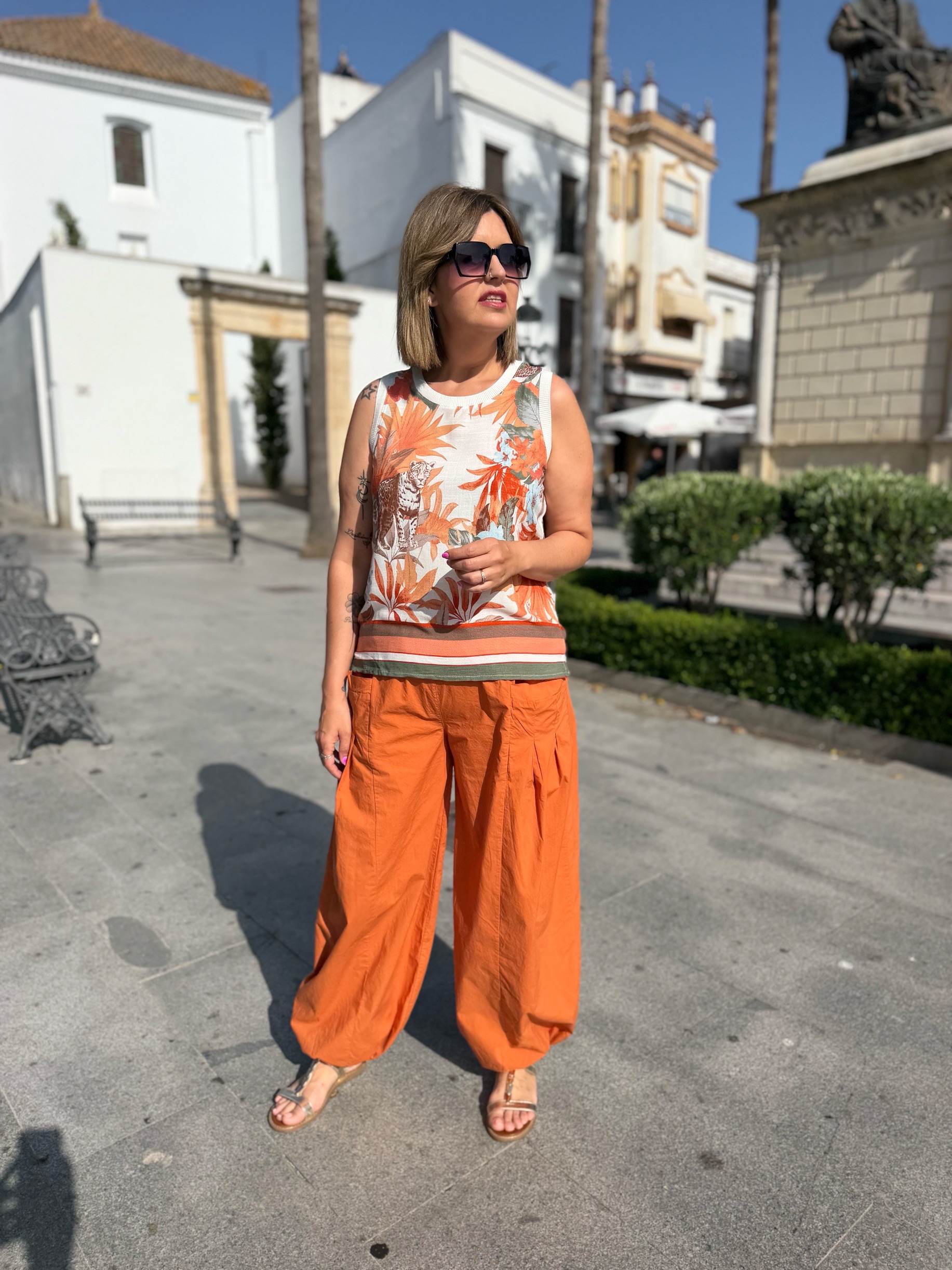 Pantalón balón premium orange. - Imagen 4