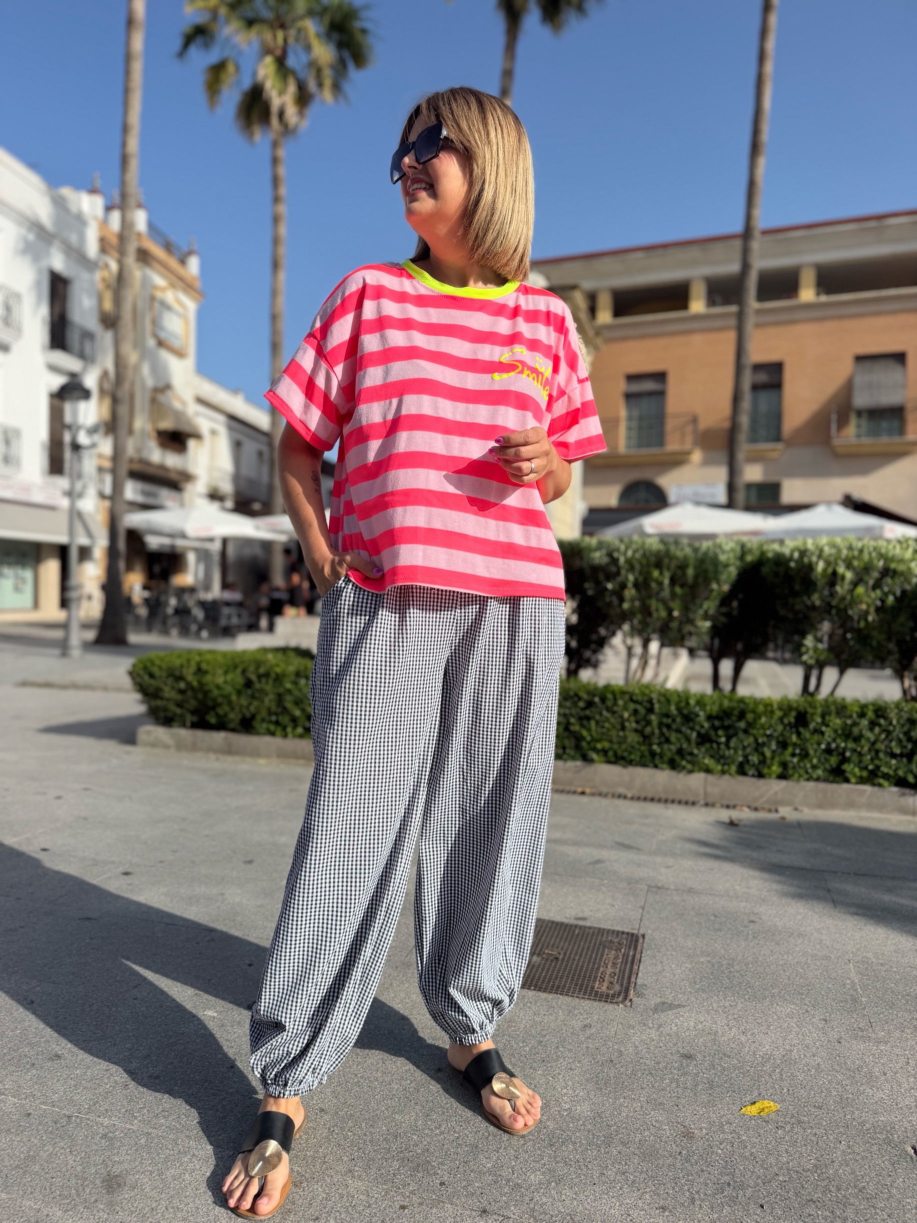 Pantalón balón vivhy negro.