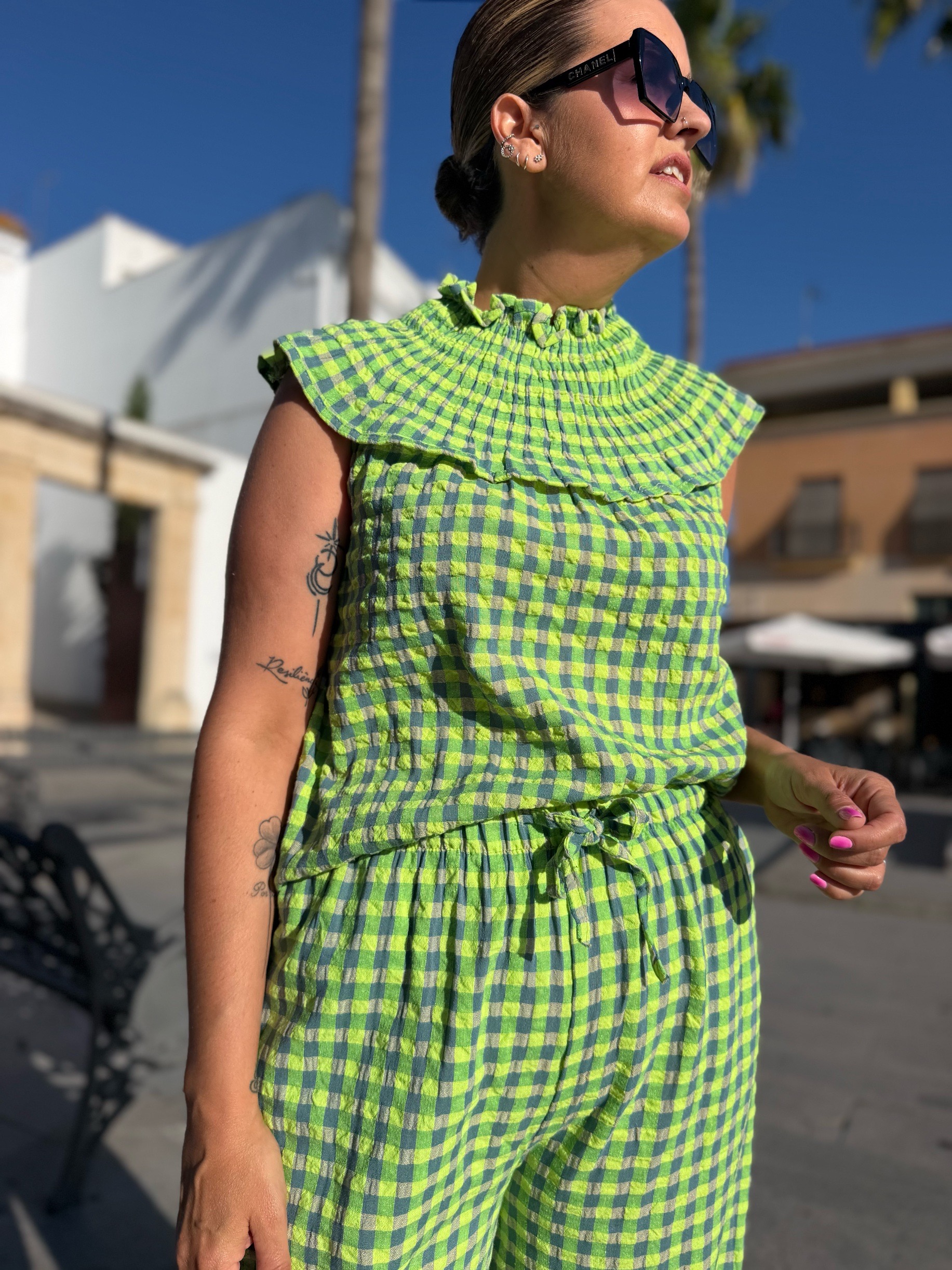 Conjunto bambula Fresh balón lima. - Imagen 2