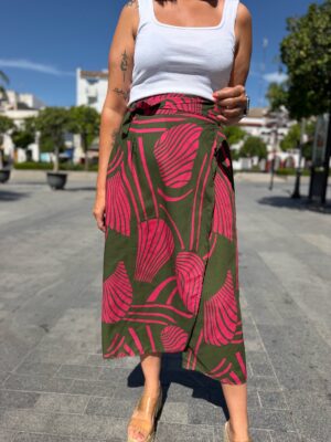Falda pareo Palmera.