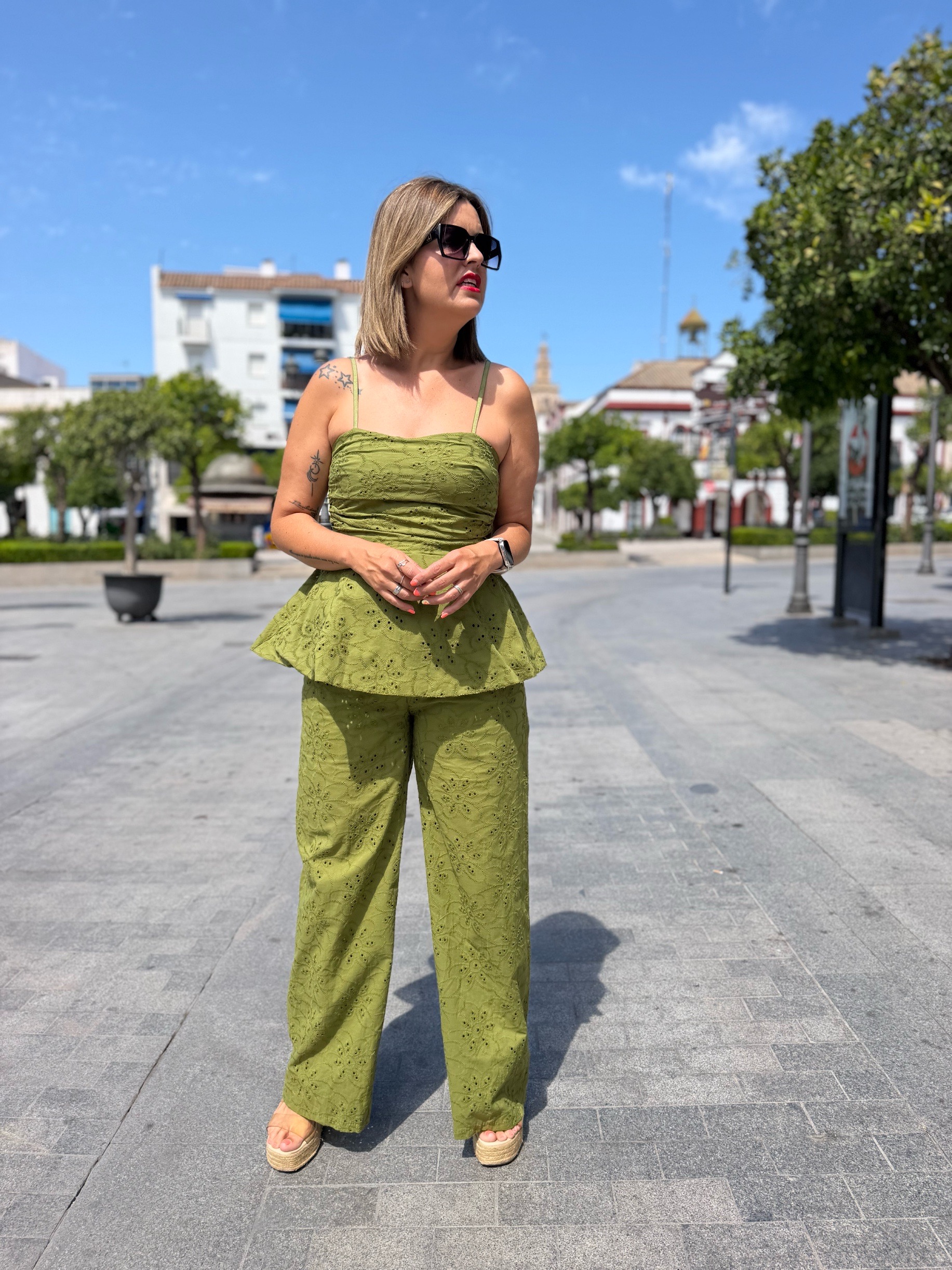Conjunto Leila pistacho. - Imagen 3