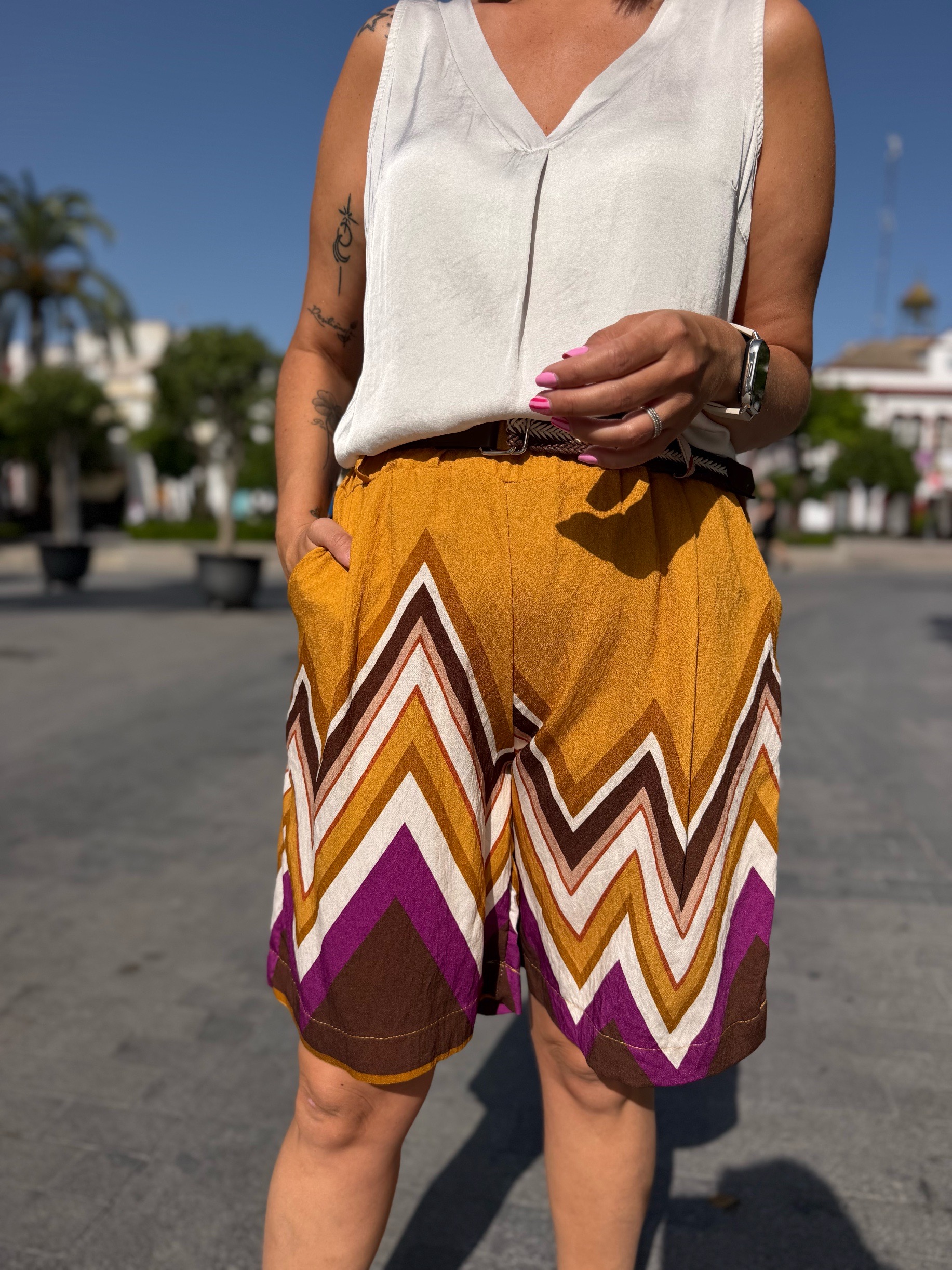 Conjunto Ipanema mostaza. - Imagen 3
