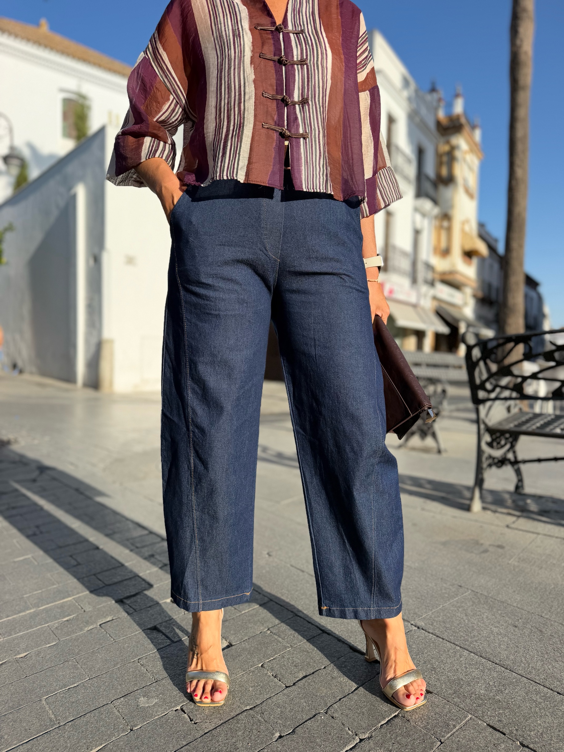 Pantalón denim confort. - Imagen 4
