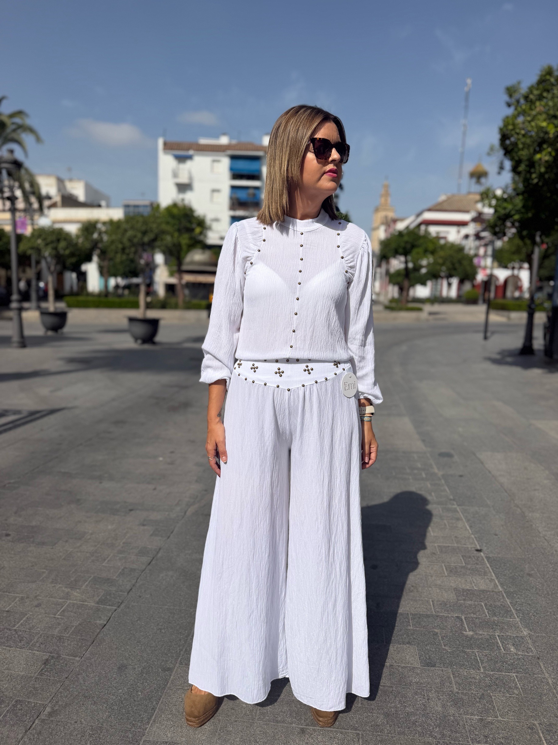 Conjunto Zahara blanco. - Imagen 4