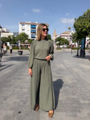 Conjunto Zahara verde.