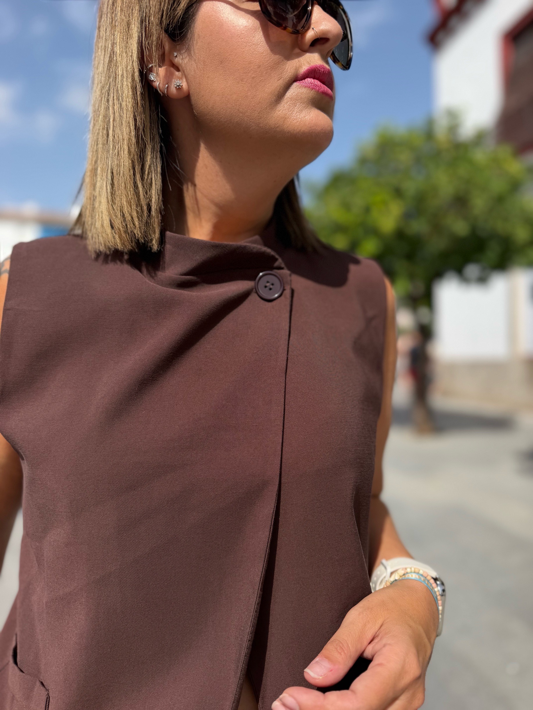 Conjunto Formentera chocolate. - Imagen 3