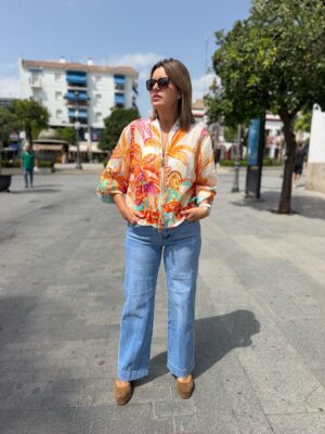 Bomber Hawaii orange.