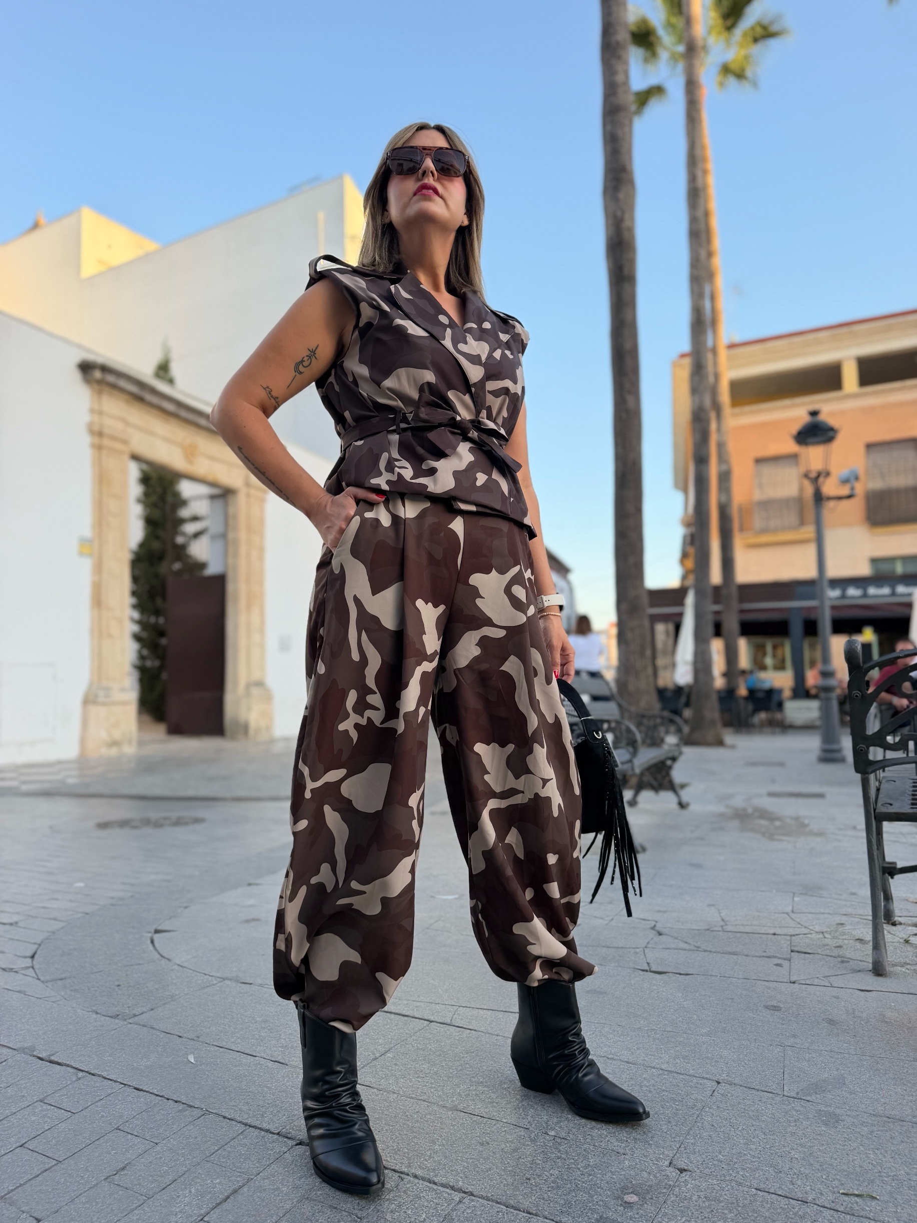 Conjunto camuflaje Deluxe.