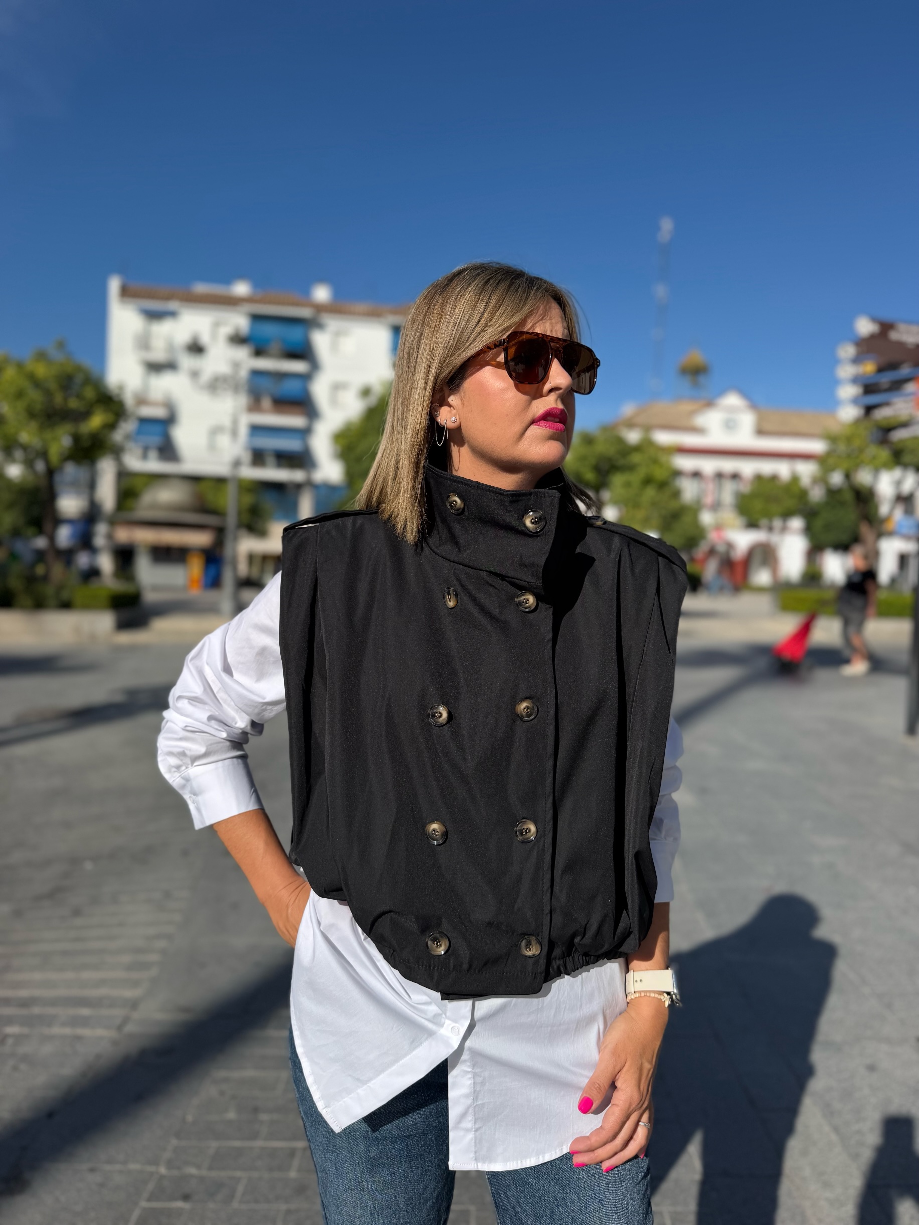 Chaleco Street negro. - Imagen 2