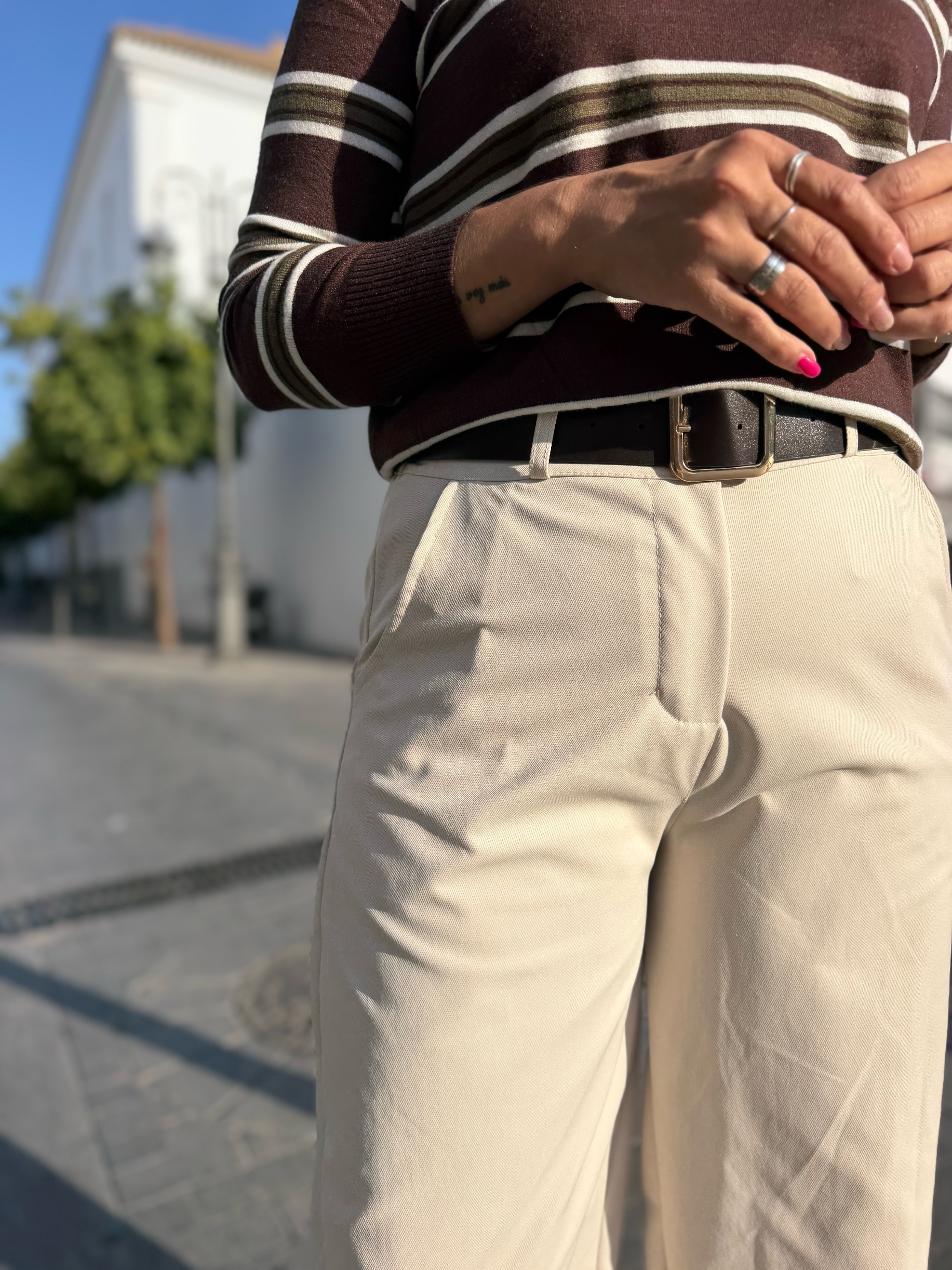 Pantalón Boston beige. - Imagen 2