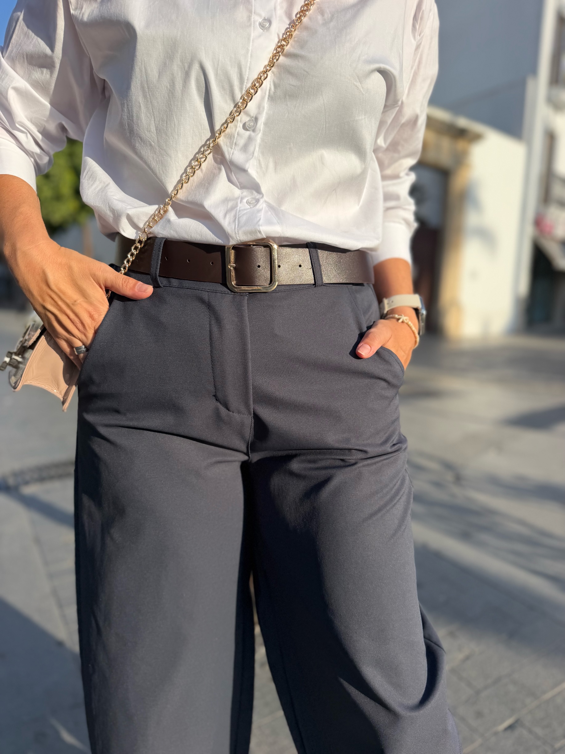 Pantalón Boston gris. - Imagen 2