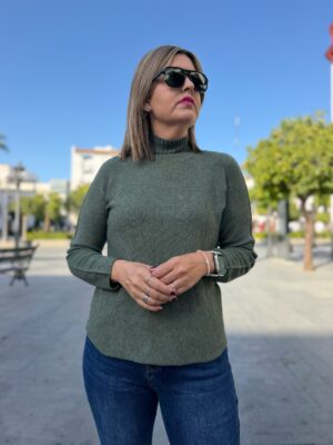 Jersey Spring licra verde.